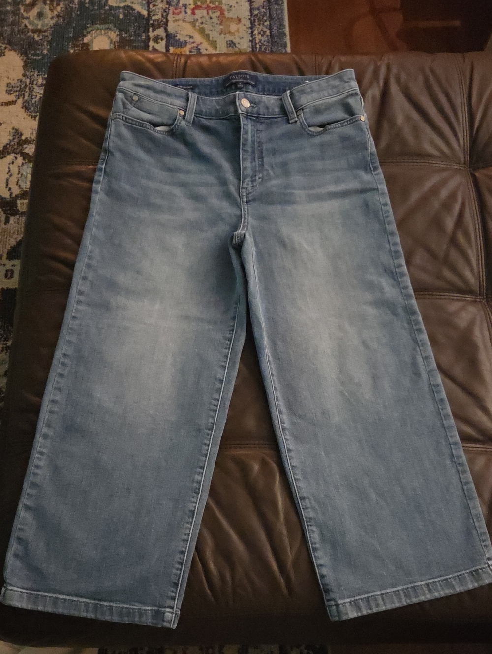 Talbots Light Blue Cropped Jeans